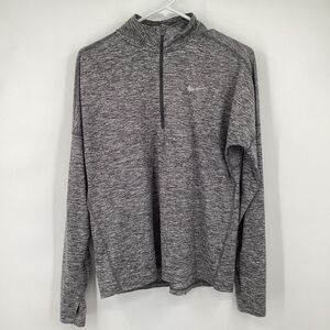 Ladies Nike Running Element 1/4‎ Zip Pullover medium Gray